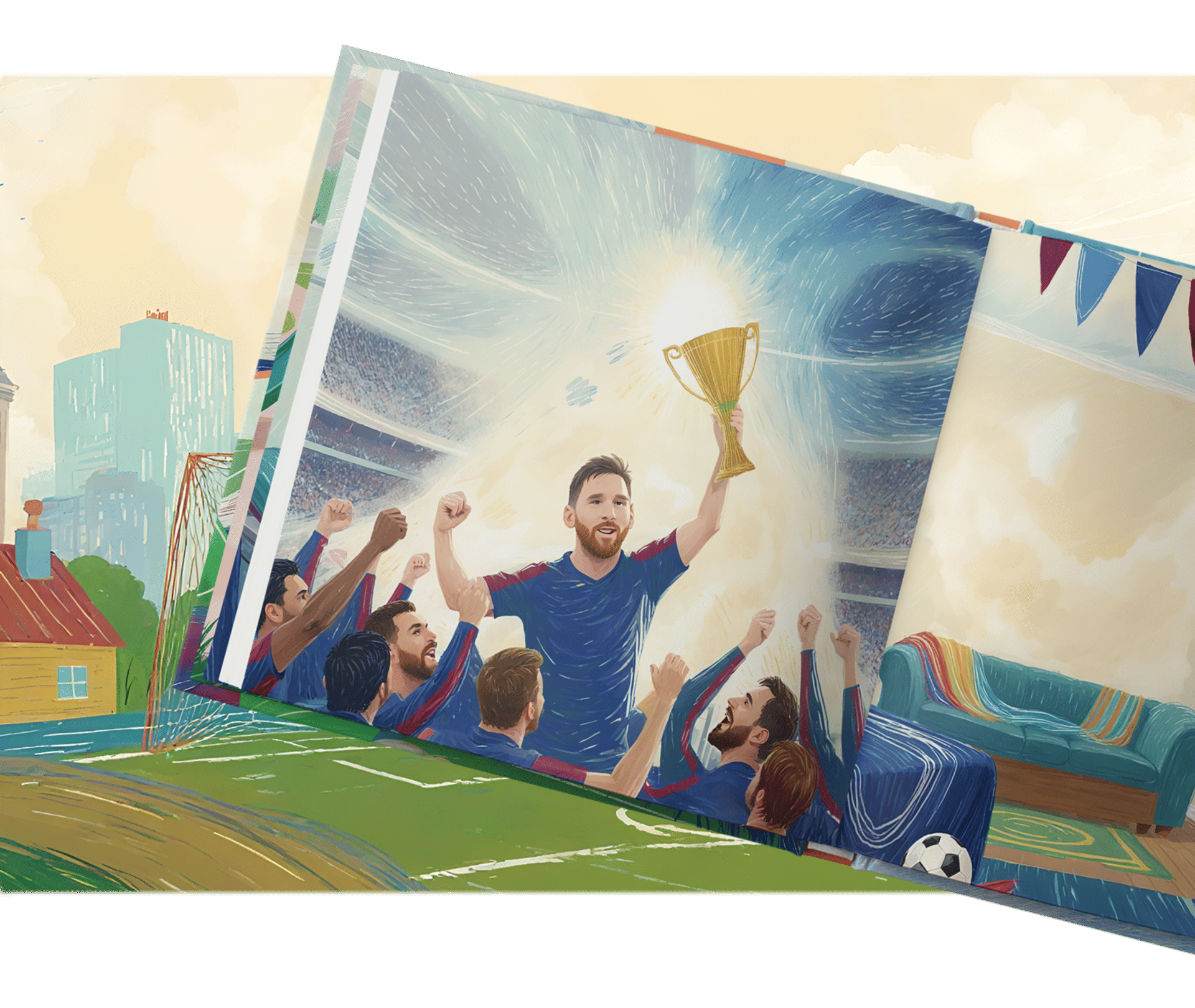 Euer Kind wird nicht nur etwas über seinen Lieblingsfußballer erfahren