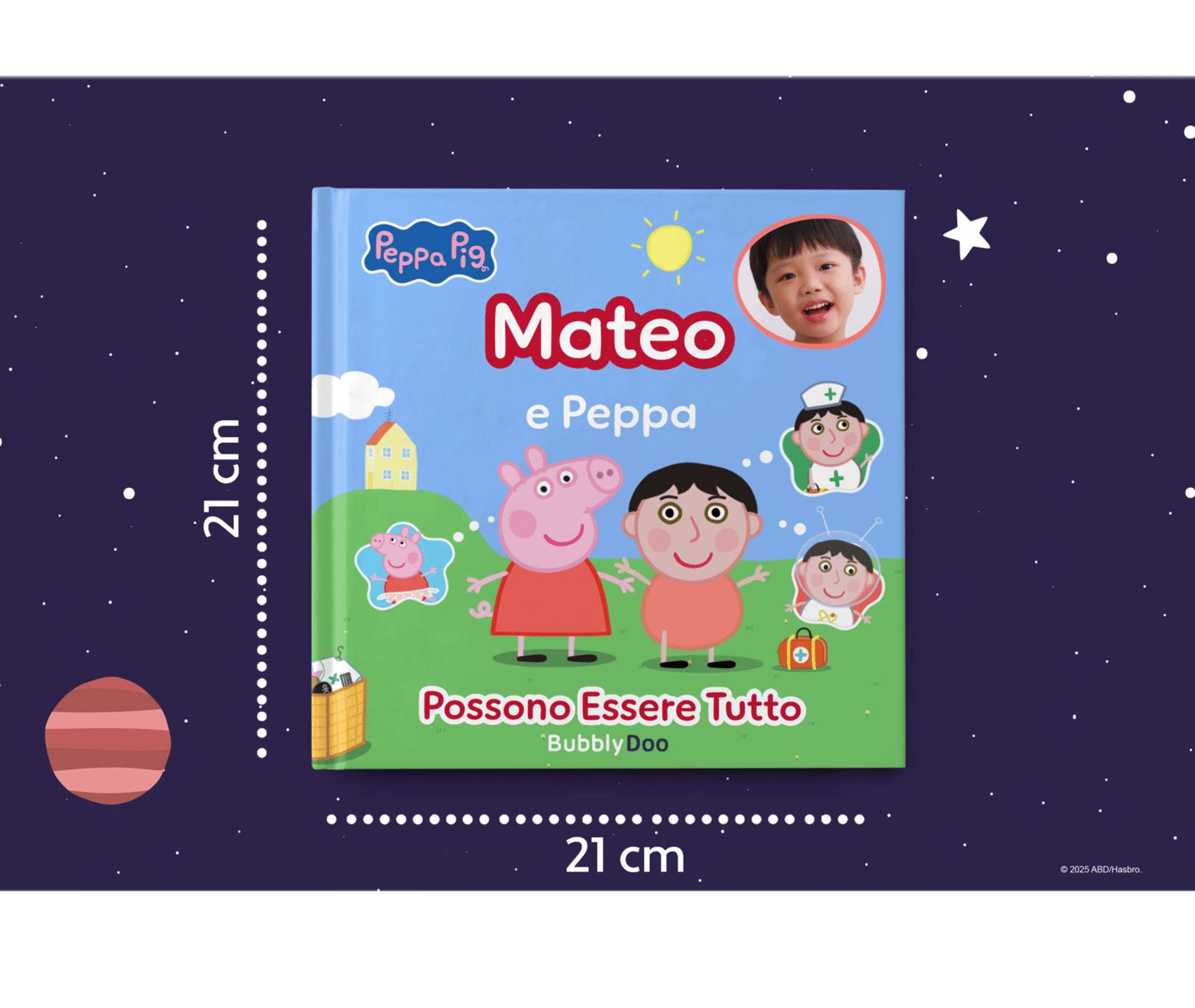 Adatto sia per le mani di un bambino che del genitore