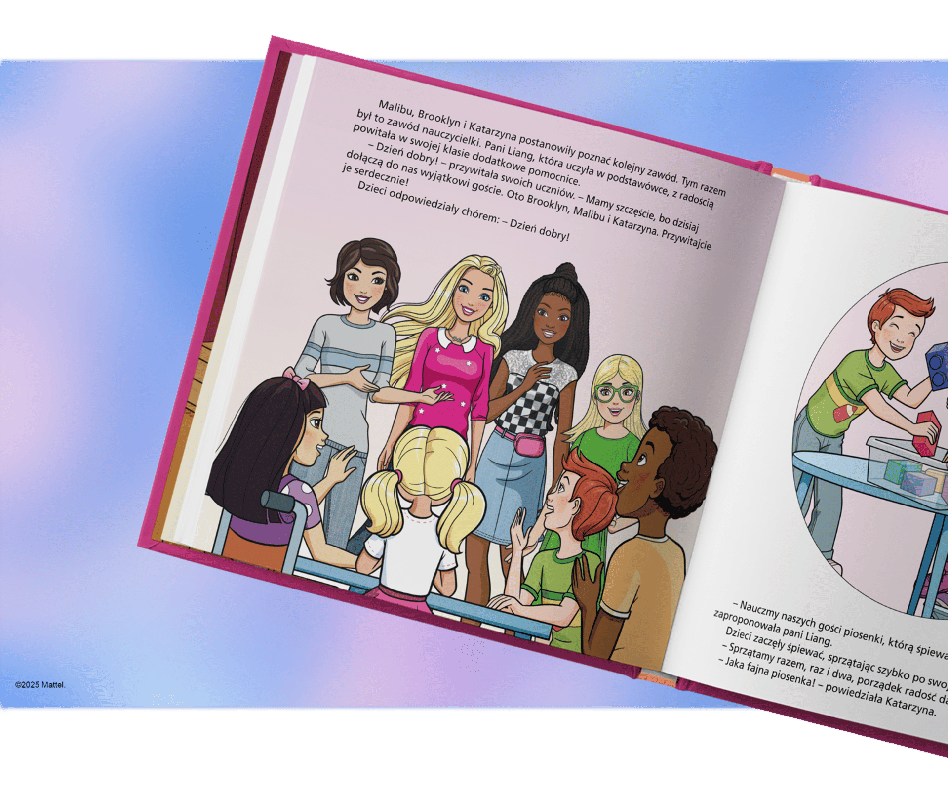 Dziecko znajdzie personalizowane szczegóły w każdym miejscu.