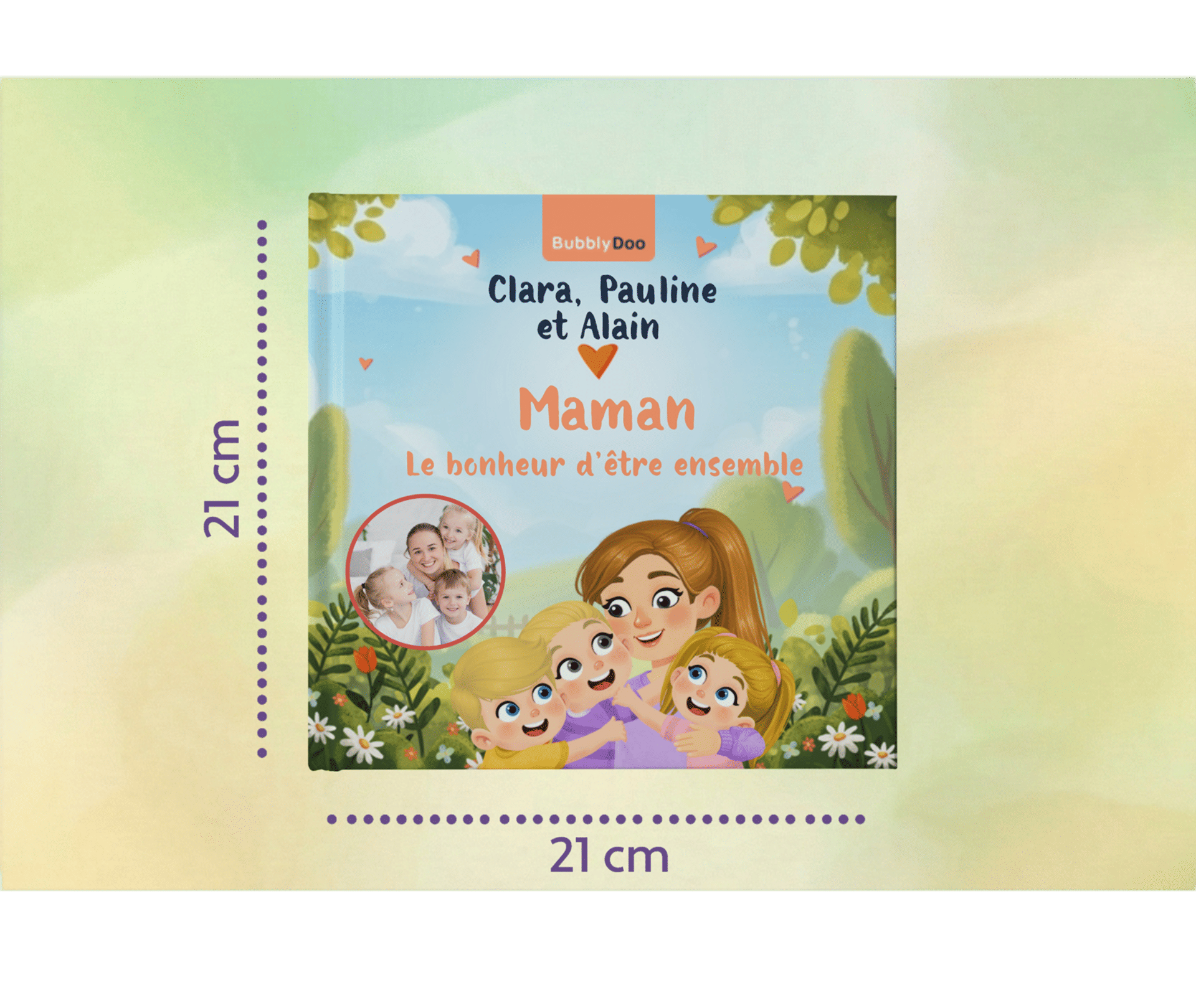 Pour les mains des enfants et des parents