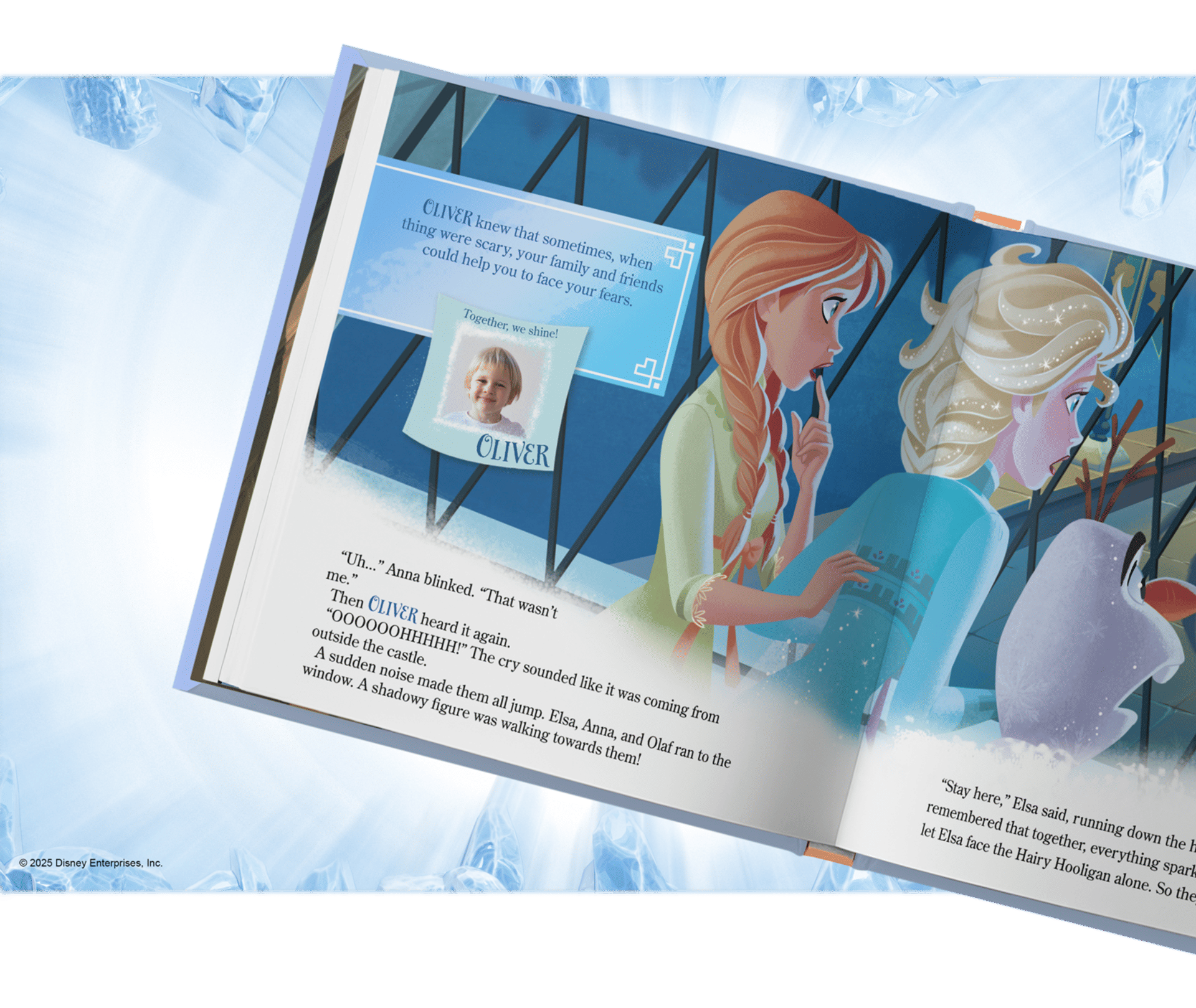 Your child will discover personalised details everywhere