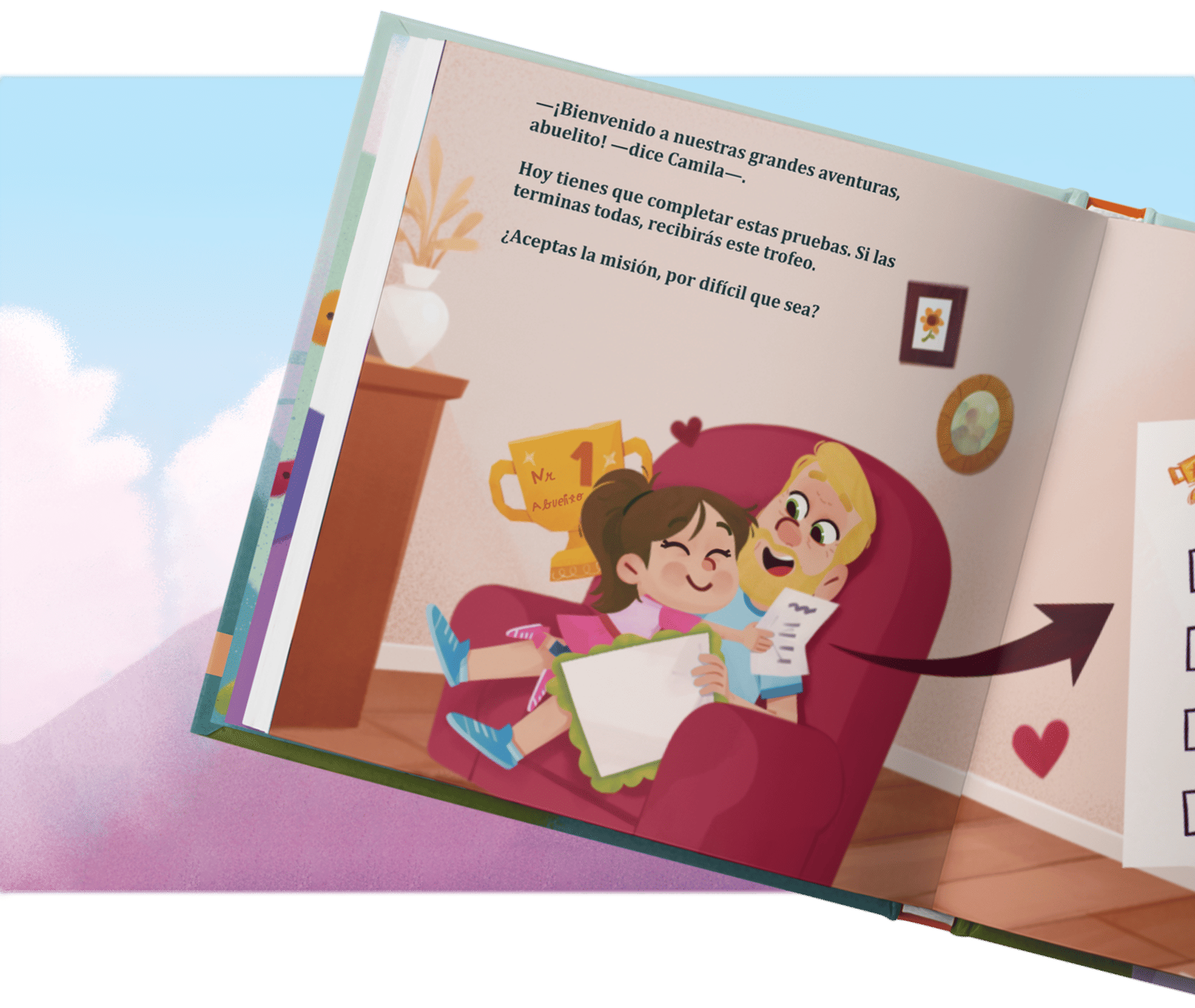 Tus hijos descubrirán montones de detalles personalizados