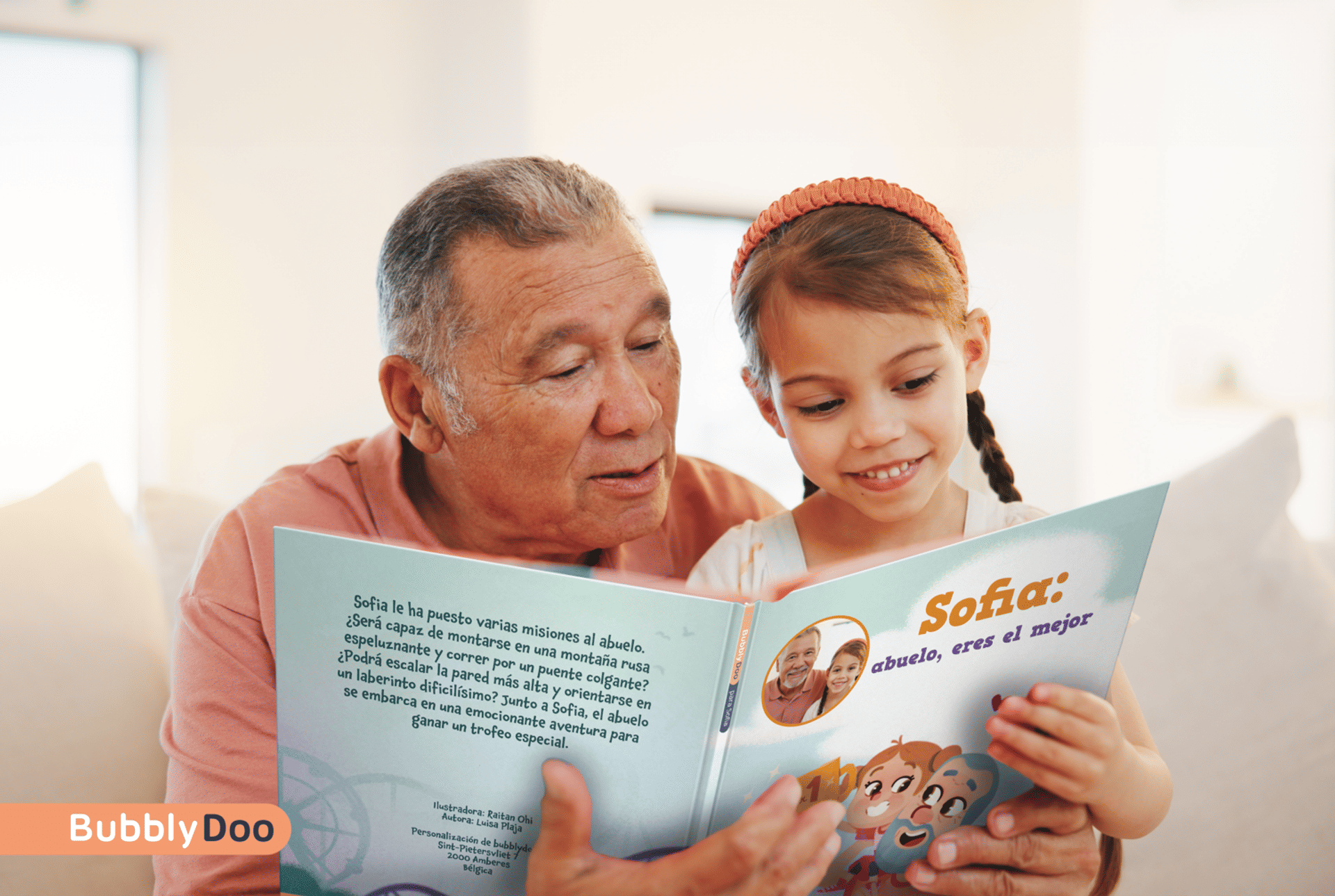 Tus hijos y su abuelo, juntos en un libro maravilloso