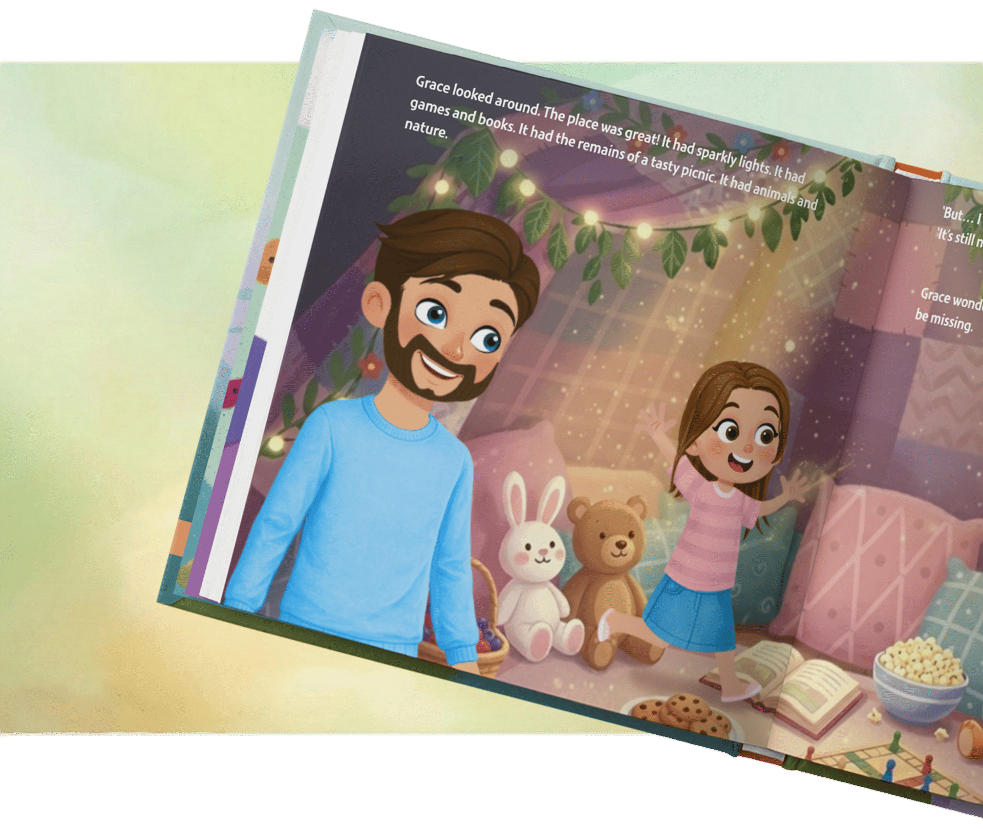 Your children will discover personalised details everywhere