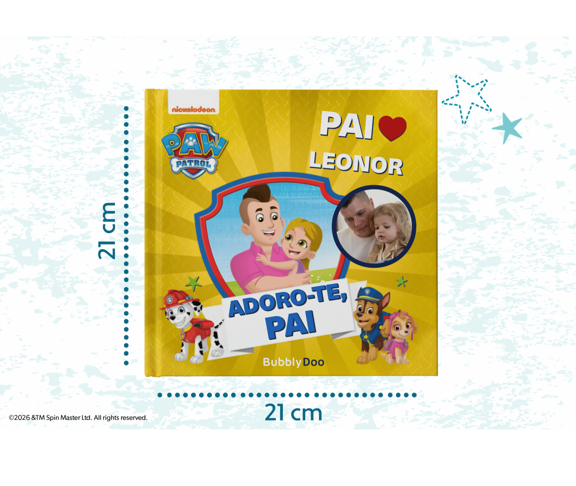 Para as mãos dos pais e das crianças