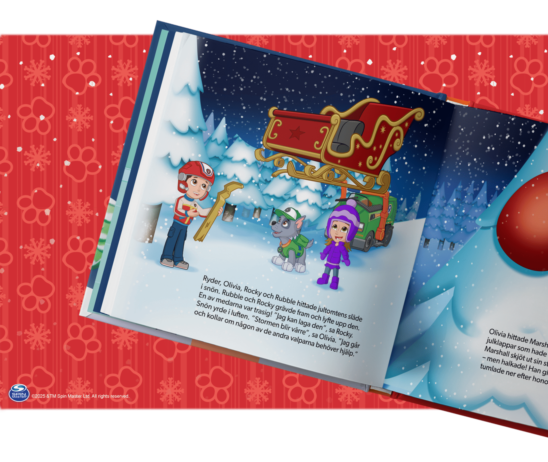 Barnet hittar personliga detaljer i hela boken