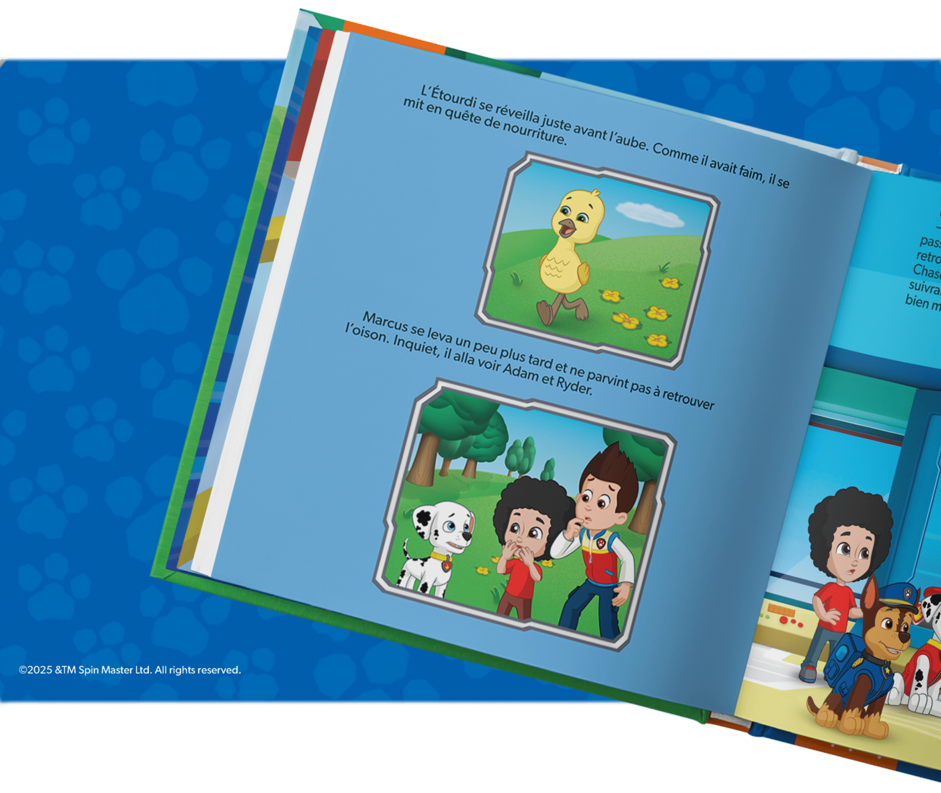 Dans ce livre, l'enfant découvrira des détails personnalisés