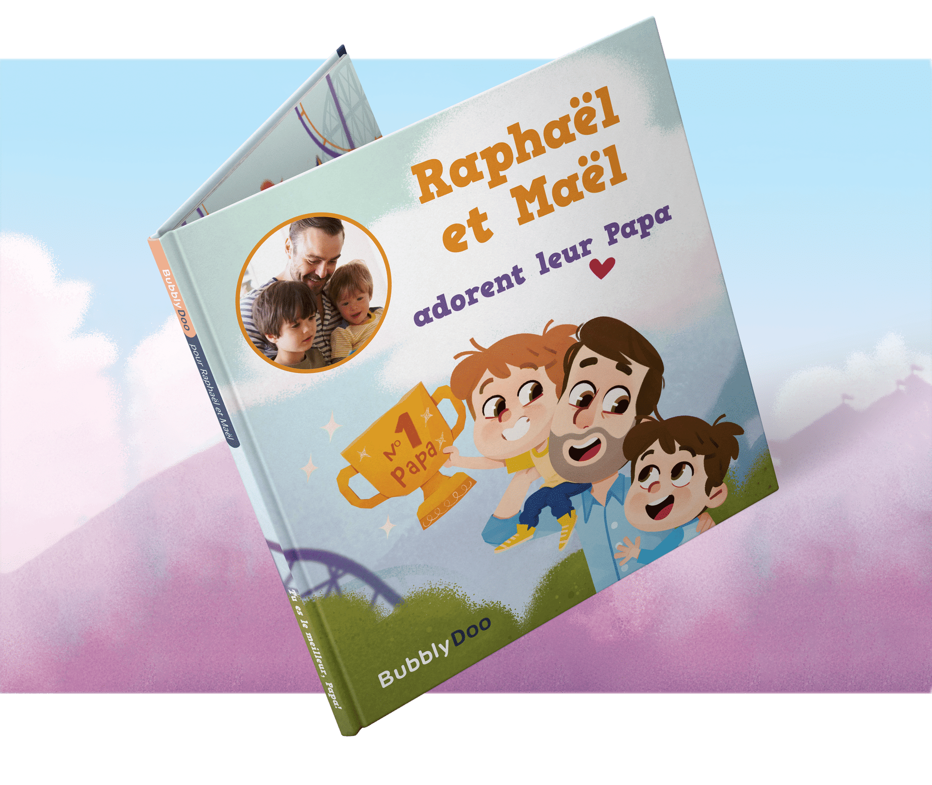 Pour les mains des enfants et des parents