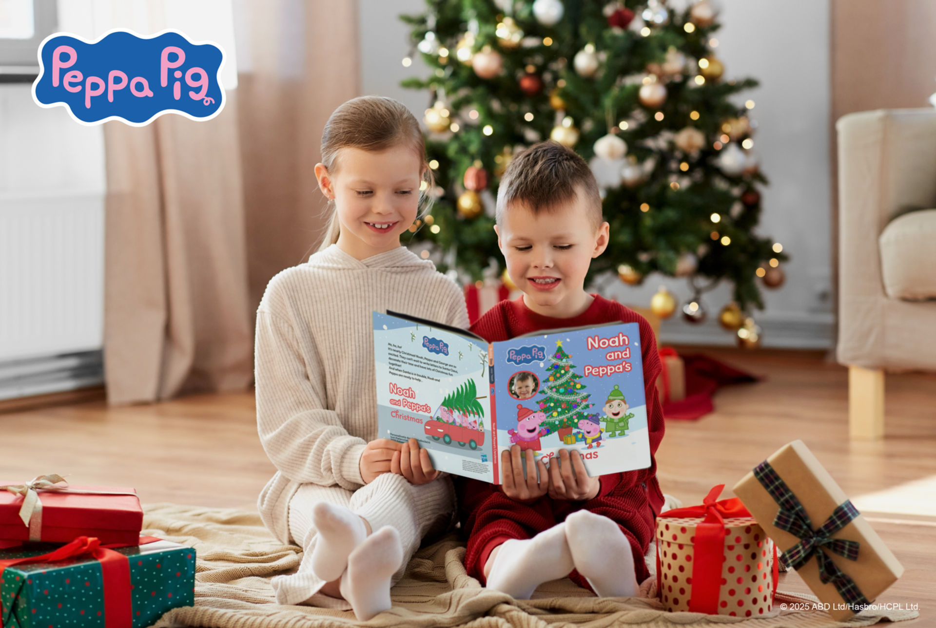 Your child and Peppa Pig together in one book!