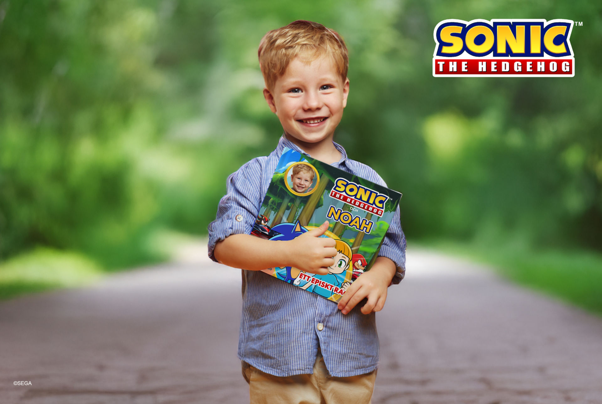 En bok om barnet och Sonic the Hedgehog