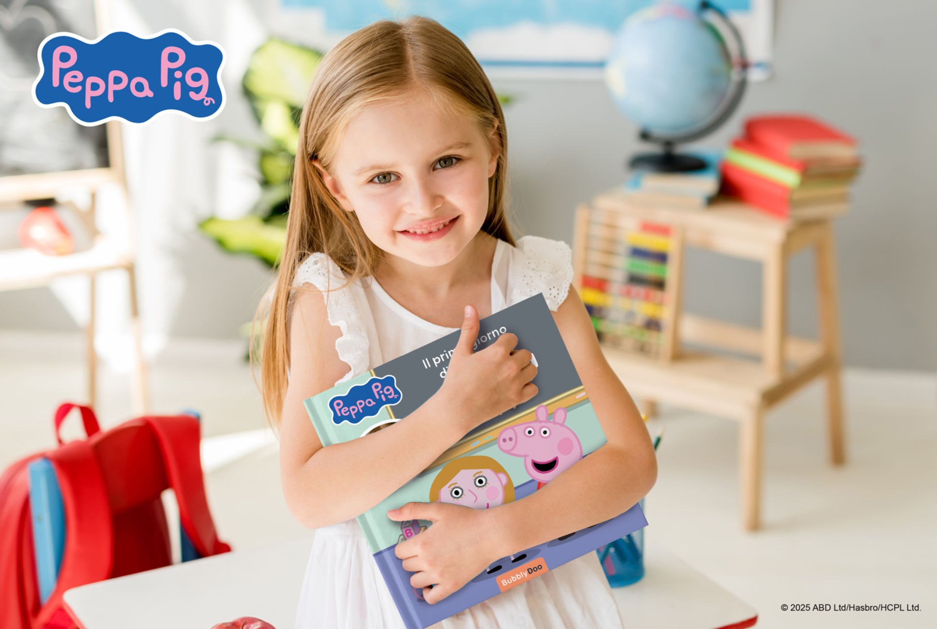 La tua bimba o il tuo bimbo e Peppa insieme nello stesso libro!
