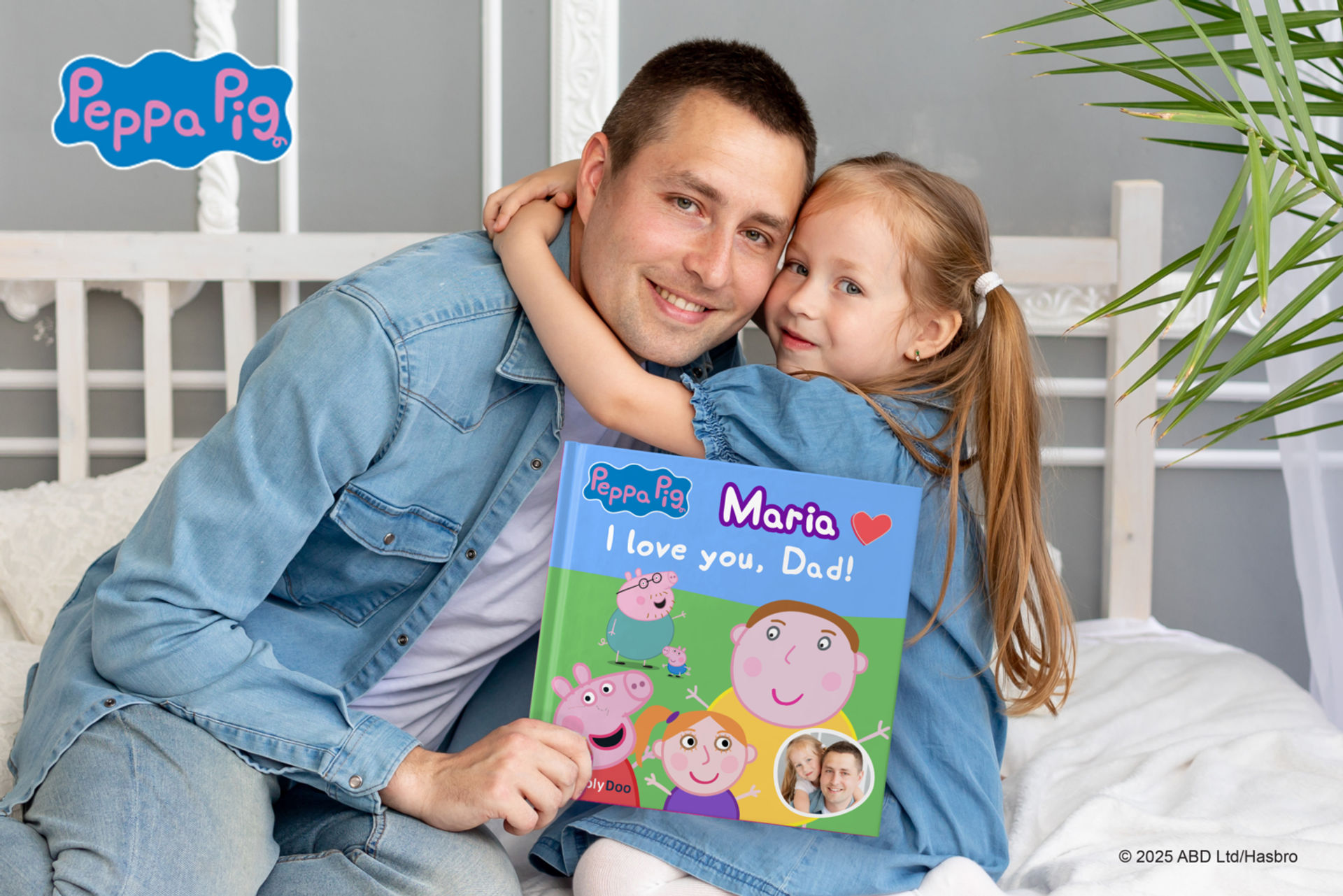 Your child and Peppa Pig together in one book!
