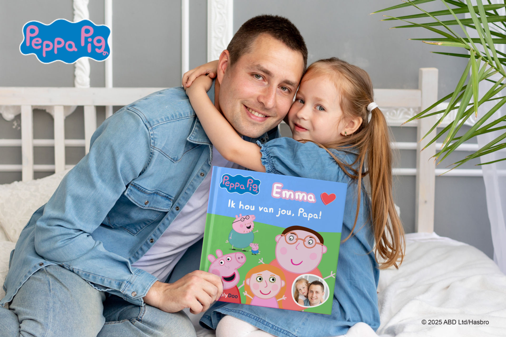 Jouw kind en Peppa Big samen in één boek!