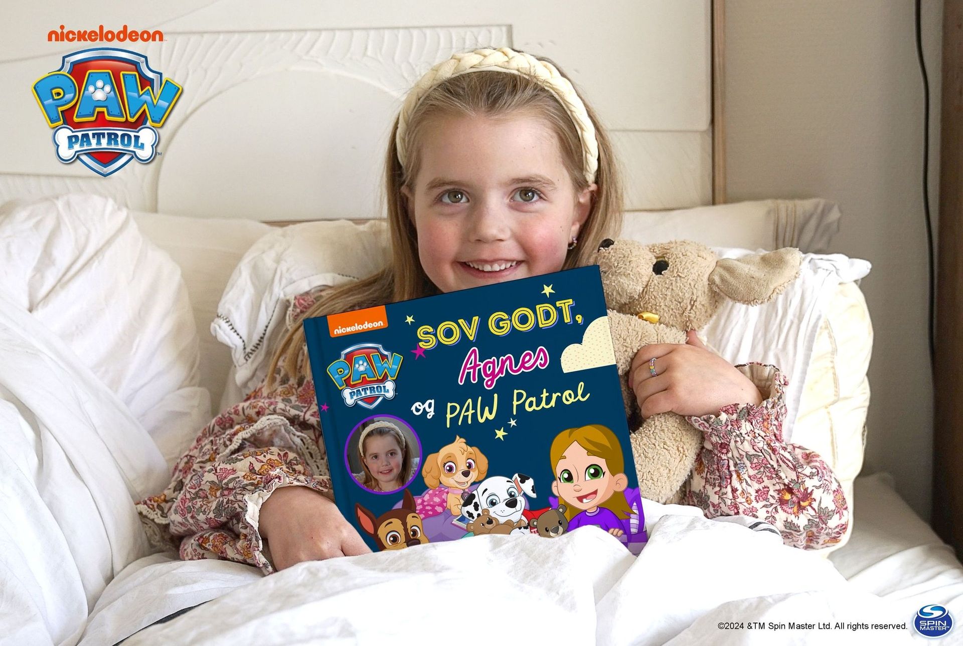 Barnet ditt og PAW Patrol sammen i denne godnatt-boka!