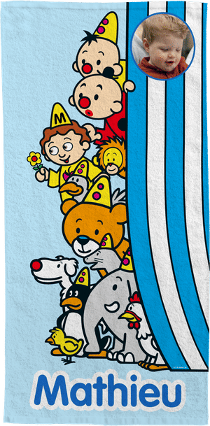 Bumba en vriendjes handdoek