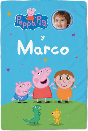 Peppa Pig: manta Juntitos