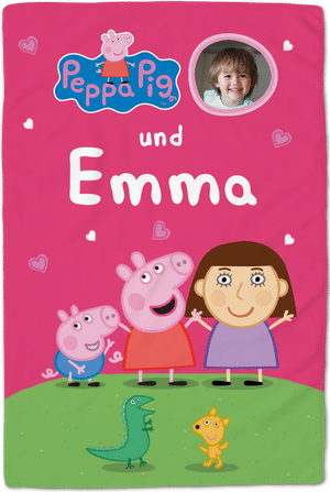 Peppa Wutz: Kuscheldecke