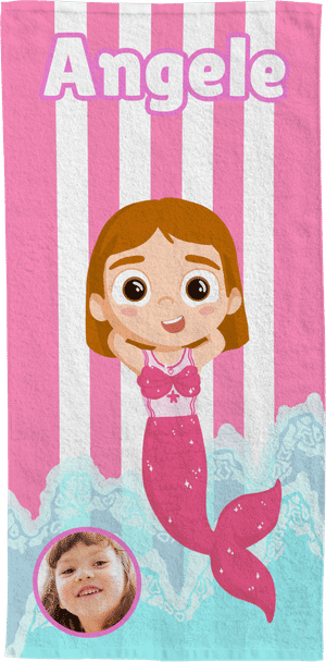 Zomerse avonturenhanddoek