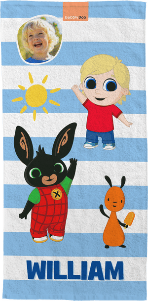 Bing: Strandpret-handdoek