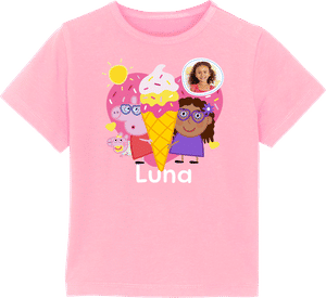 Peppa Big: Zonnige glimlach-T-shirt