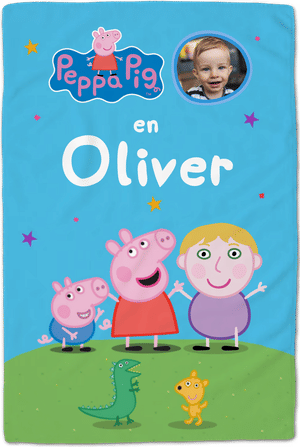 Peppa Big en Vriendjes Deken 2