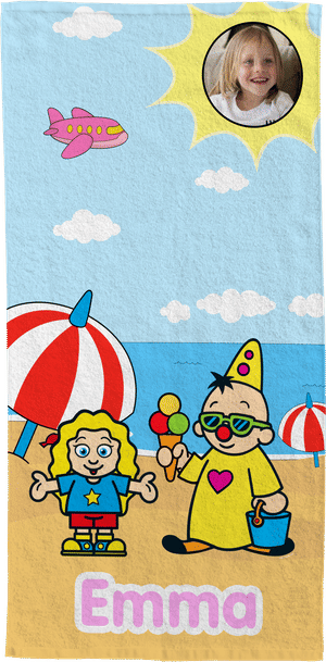 Zomerpret met Bumba: handdoek