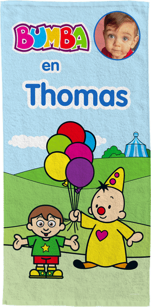 Stralende Bumba handdoek