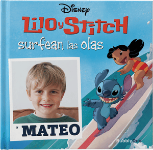 Lilo y Stitch surfean las olas