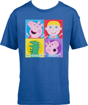 Peppa Pig: Happy Squares T-shirt