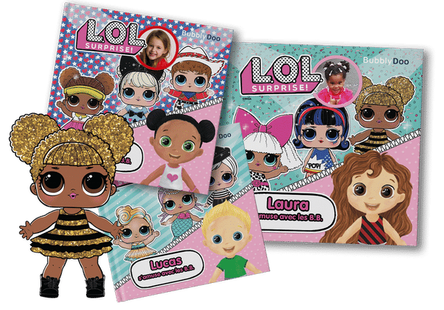 BubblyDoo  Livres Personnalisés - Le mystérieux Miraculous