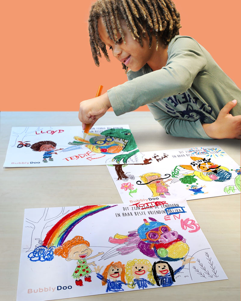 BubblyDoo Gepersonaliseerde kinderboeken