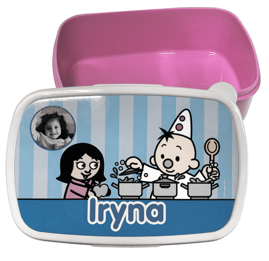 Bumpli® Kinderbroodtrommel met vakken, kindvriendelijke vergrendeling met kliksluiting, lunchbox, Bento box voor kleuterschool, school, uitstapjes