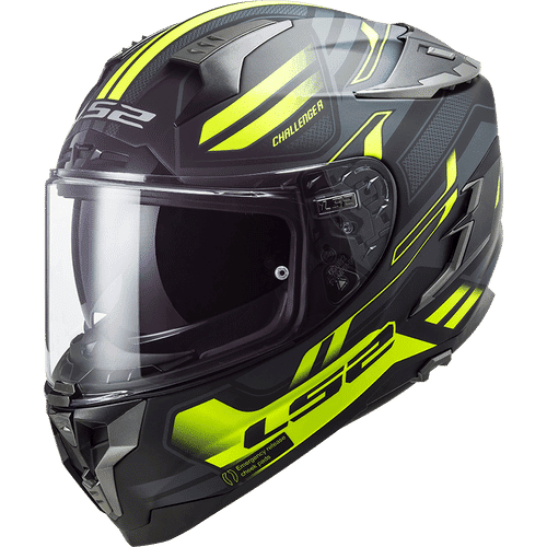 Casco LS2 327 Challenger Spin Cobalt