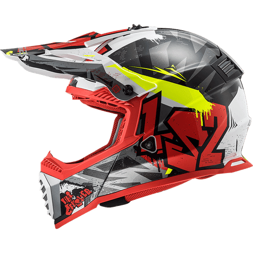 Casco LS2 MX437 Fast Evo Crusher