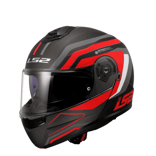 Casco LS2 908 Strobe Phantom Tit