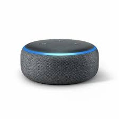 Sell Used Amazon Echo Dot Alexa Enabled Smart Speaker with box and adapter