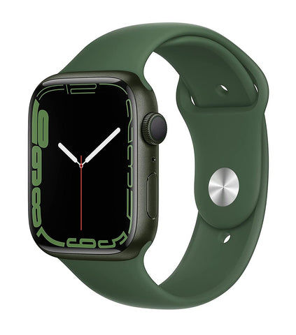 Buy Apple Watch Series 7 GPS 45mm Green Aluminum Case With Clover Sport Band (Unboxed - warranty)