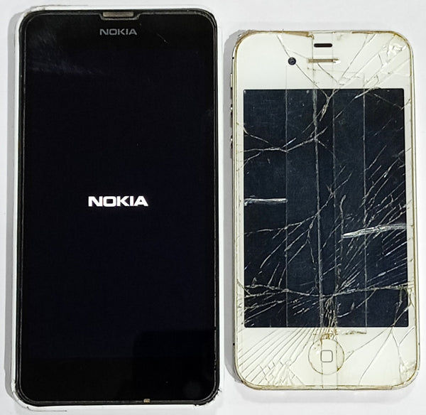 Buy Combo of Used Apple iPhone 4s (Dead) And Nokia Lumia 630 Mobiles
