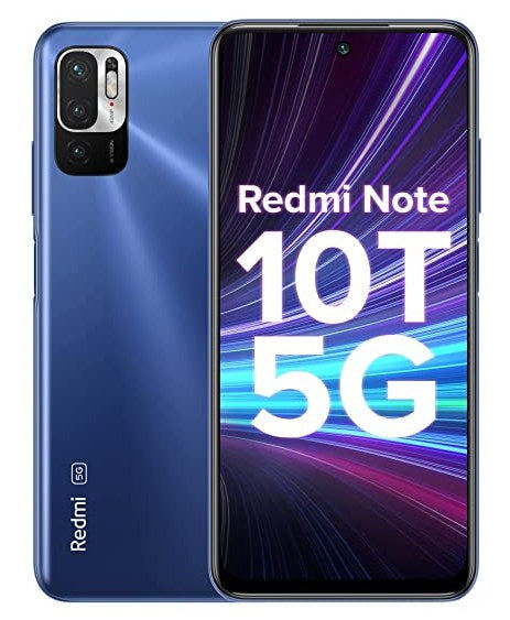 Buy Xiaomi Redmi Note 10T 5G 64GB 4GB RAM Metalic Blue (Unboxed - Manufacturer warranty)