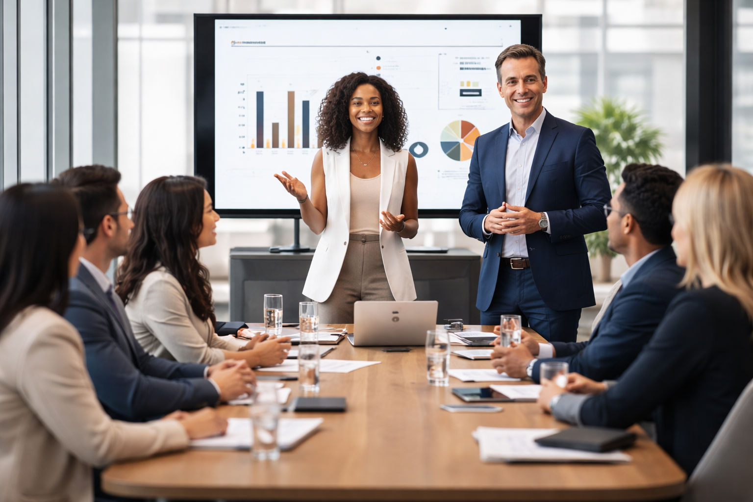Confident Leadership Team