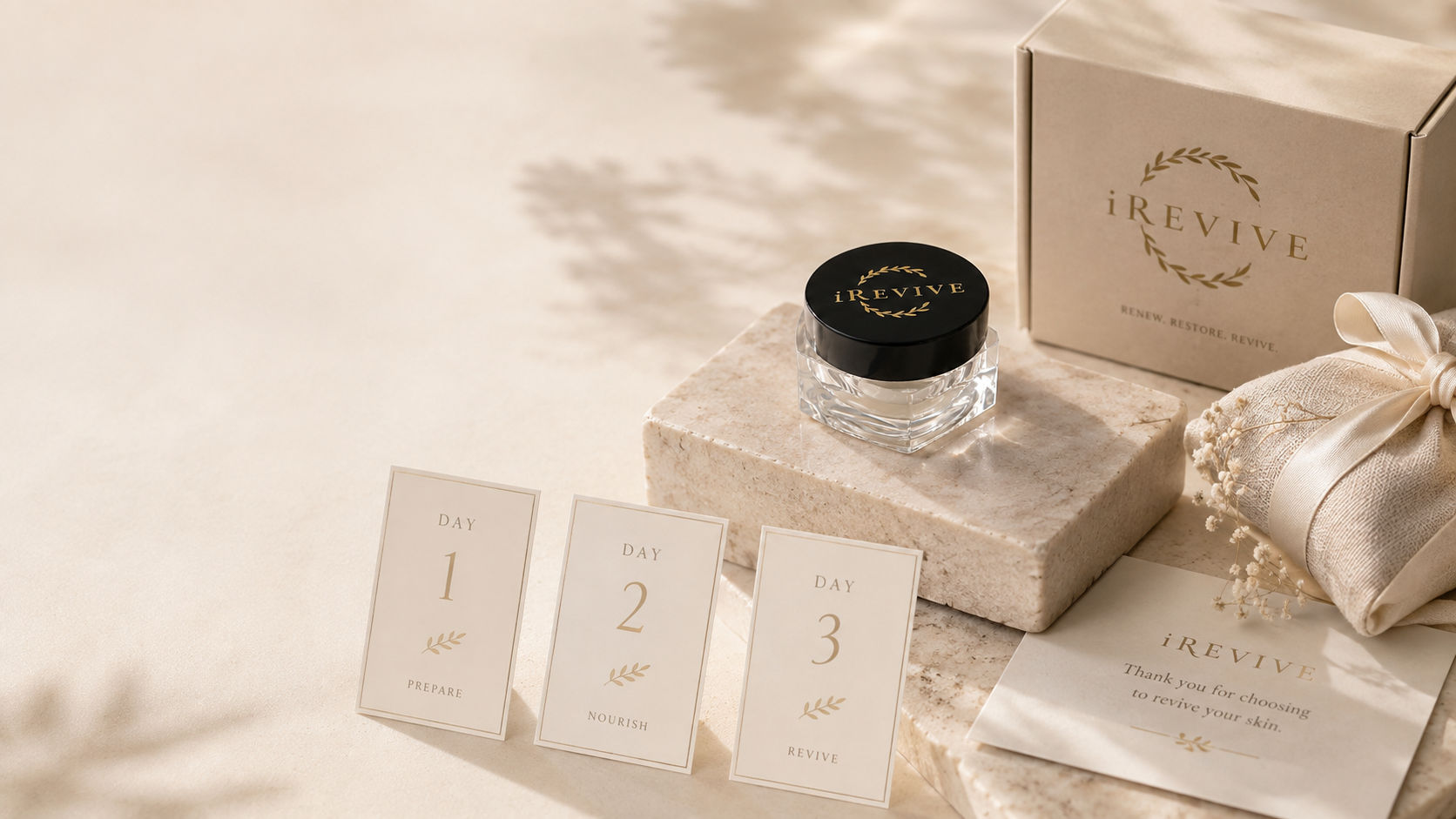 Premium skincare background