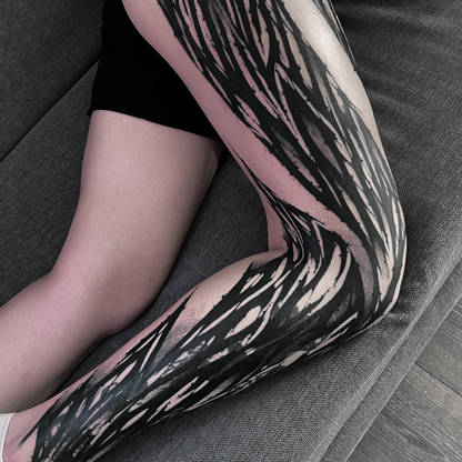 Blackwork Tattoo - BUGGKAT Studio Berlin