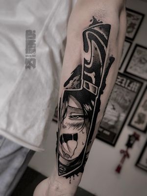 Grafik Tattoo von Evgeny