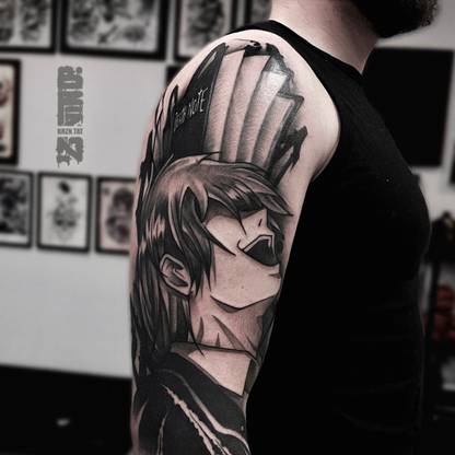Anime Tattoo - BUGGKAT Studio Berlin