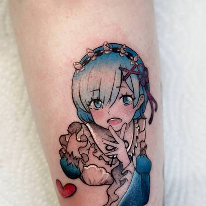 Anime Tattoo - BUGGKAT Studio Berlin