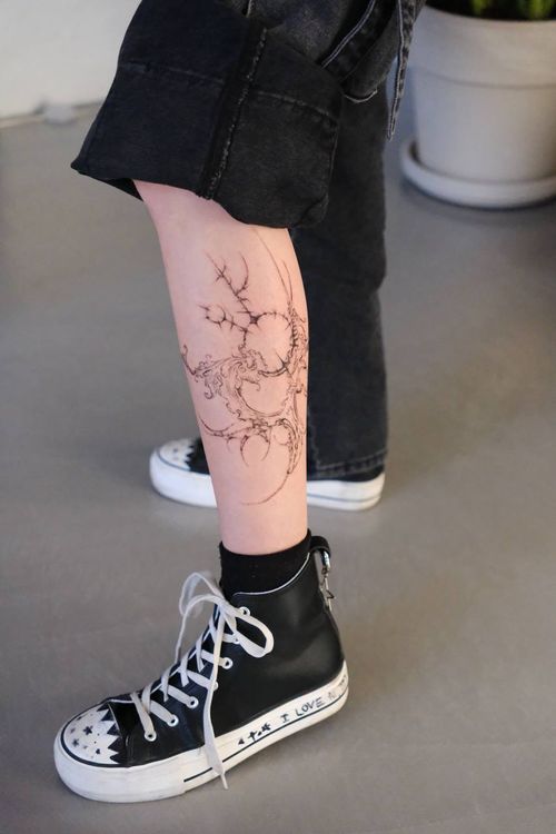 Neo-Tribal Tattoo von Katy, BUGGKAT Berlin