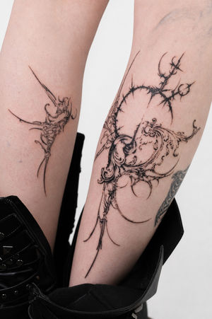 Neo-Tribal Tattoo von Katy