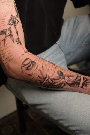 Fineline Tattoo von Katy, BUGGKAT Berlin