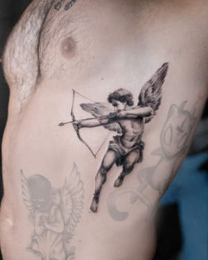 Mikrorealismus Tattoo von Katy, BUGGKAT Berlin