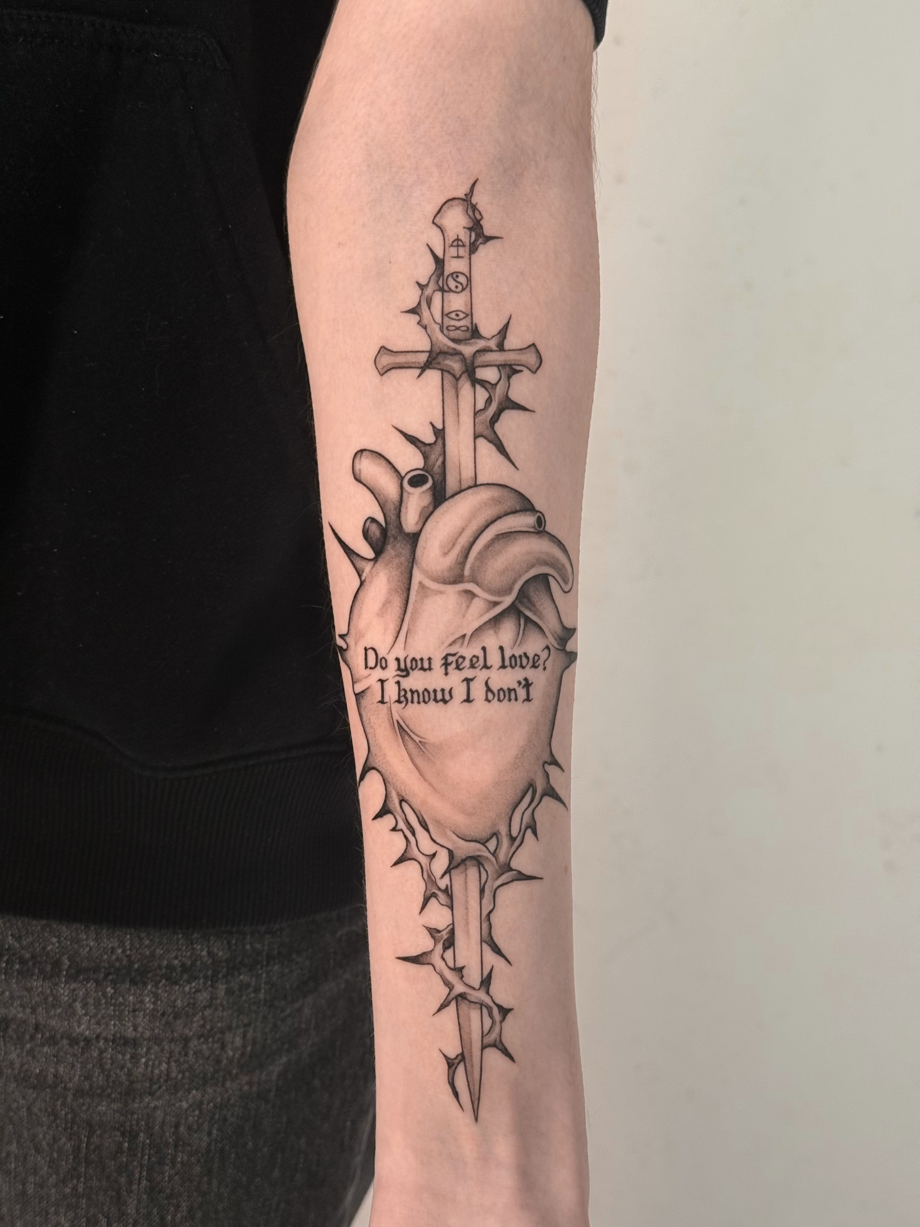 Grafik Tattoo von Anastasia